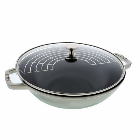 Cast Iron - 4.5-qt Perfect Pan - White Truffle