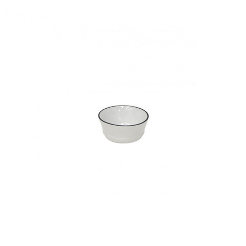Beja  Ramekin/butter dish - 7 cm | 3'' - White & blue