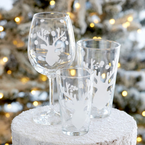 Deer Friends Glassware  Wine stem - 500 ml | 17 oz. - Clear
