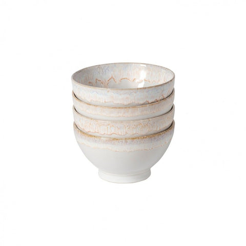 Latte Bowls  Set 4 latte bowls - 15 cm | 6'' - White