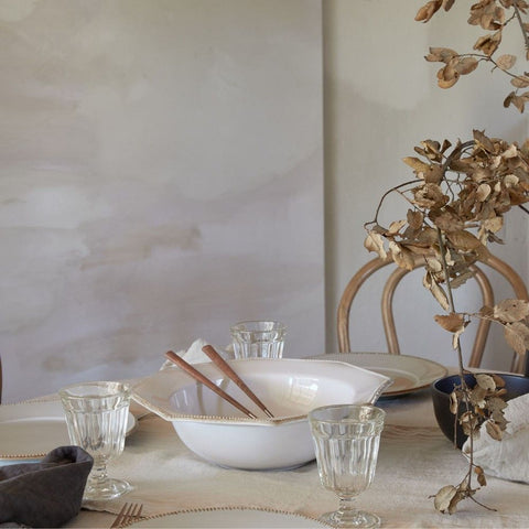 Luzia  Oct. serving bowl - 35 cm | 14'' - Cloud white