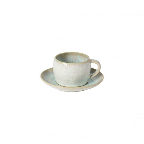 Eivissa Tea cup and Saucer - 8 oz. - Sea Blue