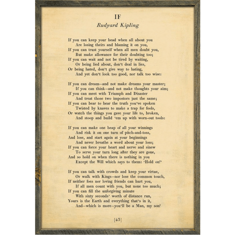 If - Poetry Collection