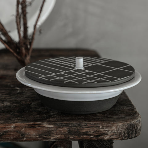 Plano  Presentation plate/cover - 16 cm | 6'' - White