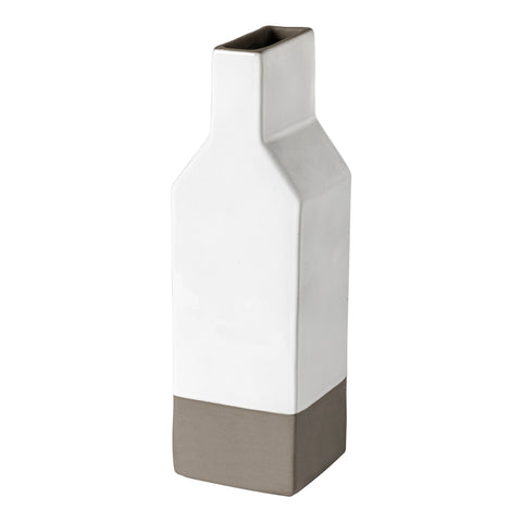 Plano  Vase - 30 cm | 12'' - White