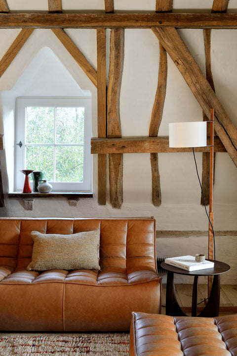 N701 sofa - 3 seater - old saddle