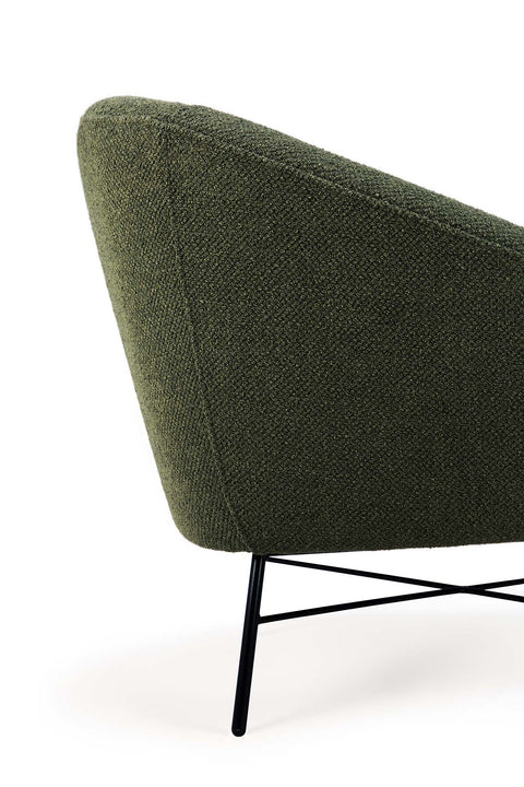 Barrow Lounge chair- Pine Green