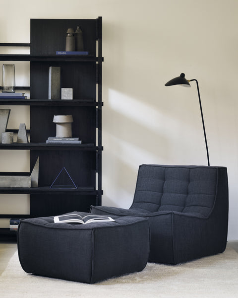 N701 sofa - Footstool - Graphite