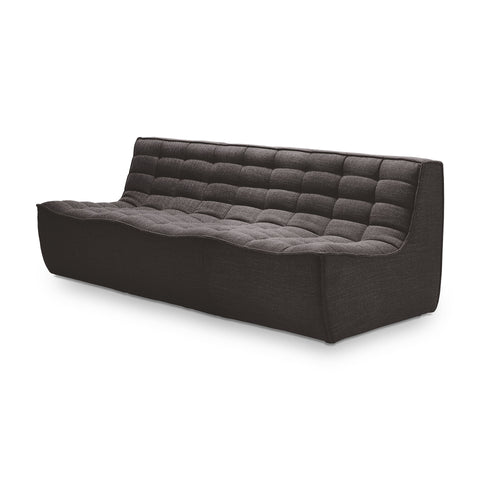 N701 sofa - 3 seater - dark grey