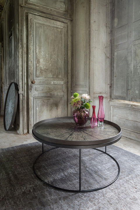 Slice wooden tray - Black - XL