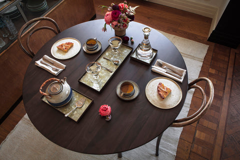 Organic Valet Tray - Fossil - Rectangular