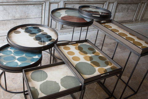 Connected Dots glass tray - Small