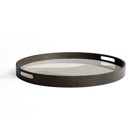 Wabi Sabi glass tray - Sand - Small