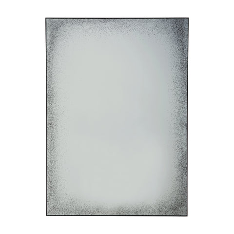 Aged wall mirror,30" - Clear