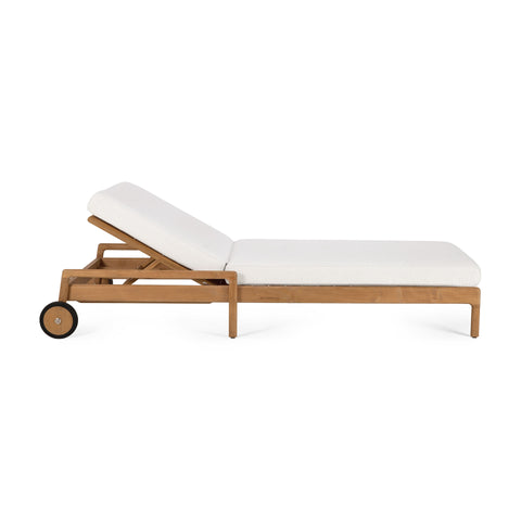 Jack outdoor adjustable lounger Cushion- off white