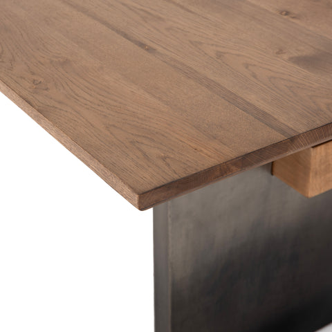 Brennan Dining Table-Dove Oak