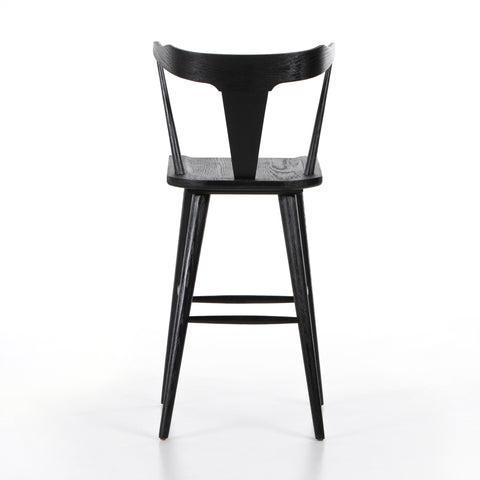 Ripley Bar Stool-Black Oak