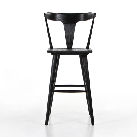 Ripley Bar Stool-Black Oak