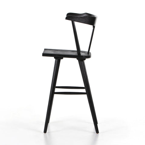 Ripley Bar Stool-Black Oak