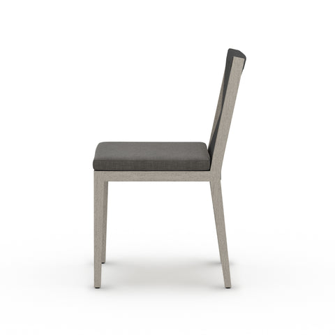 Sherwood Outdoor Dining Chair-Grey/Charcoal