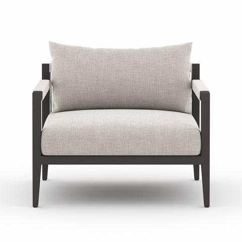 Sherwood Outdoor Chair-Bronze/Stone Grey