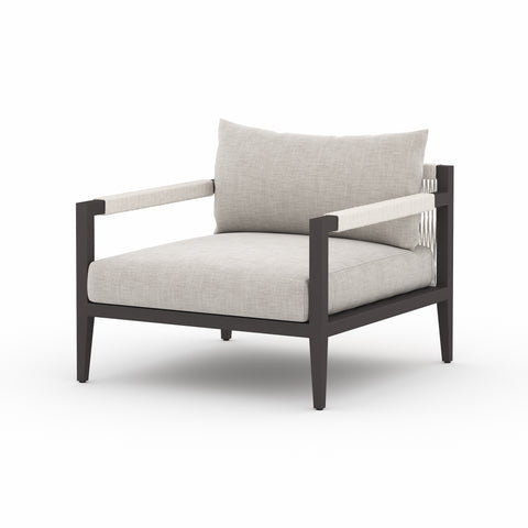 Sherwood Outdoor Chair-Bronze/Stone Grey