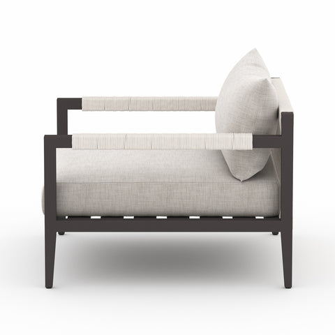 Sherwood Outdoor Chair-Bronze/Stone Grey