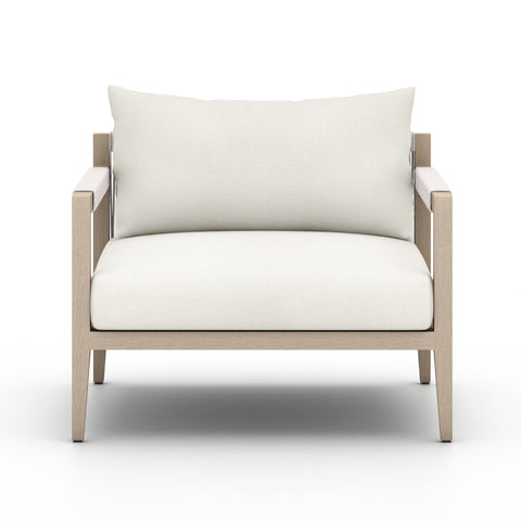 Sherwood Outdoor Chair-Brown/Ivory