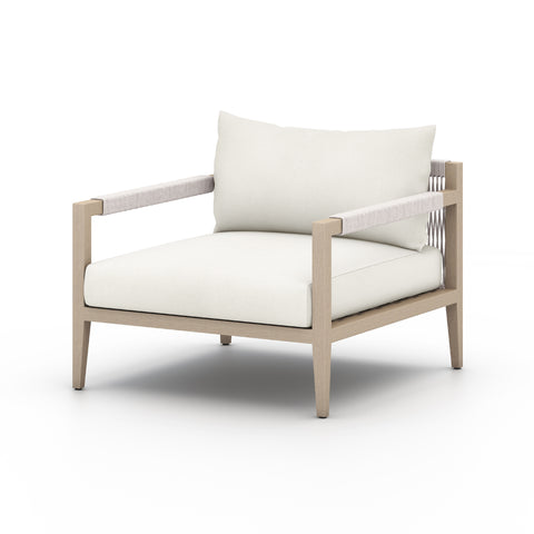Sherwood Outdoor Chair-Brown/Ivory