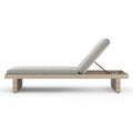Leroy Outdoor Chaise-Brown/Faye Ash