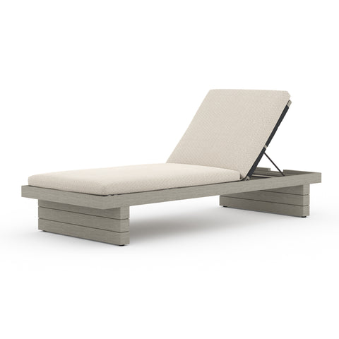 Leroy Outdoor Chaise-Grey/Faye Sand