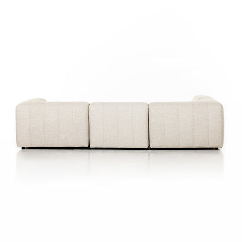 Gwen Outdoor 4Pc Sectional-Faye Sand