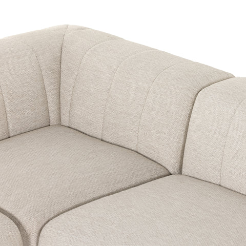 Gwen Outdoor 4Pc Sectional-Faye Sand