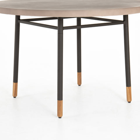 Lyra Outdoor Dining Table-Taupe Concrete