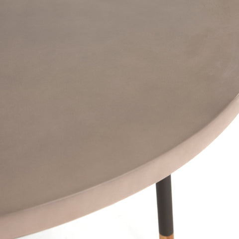 Lyra Outdoor Dining Table-Taupe Concrete