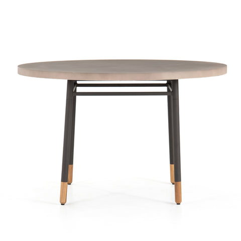 Lyra Outdoor Dining Table-Taupe Concrete