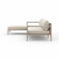 Sherwood 2Pc Sectional LAF Chaise-Brown/Sand