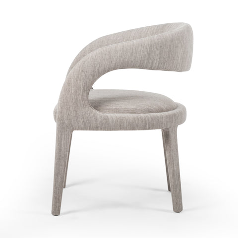 Hawkins Dining Chair-Savile Flannel