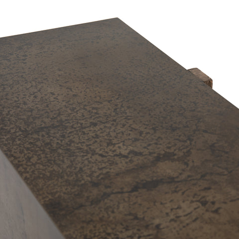 Bingham Console Table-Distressed Iron