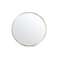 Bellvue Round Mirror - Polished Brass - Large