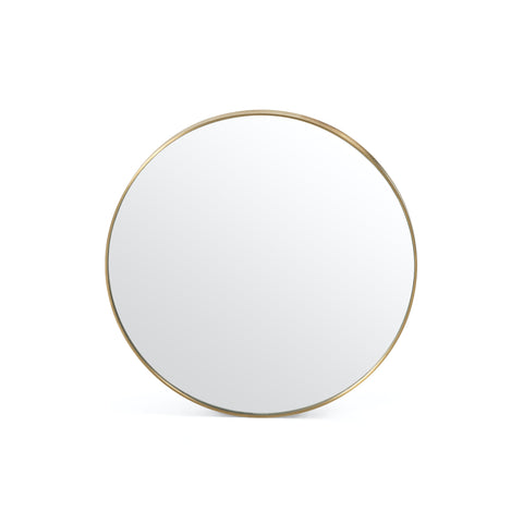 Bellvue Round Mirror - Polished Brass - Large - IN STOCK