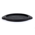 Tadeo Round Tray-Carbonized Black