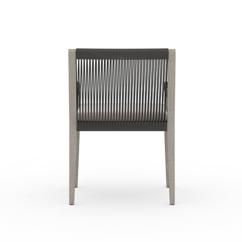 Sherwood Dining Armchair-Grey/Stone Grey