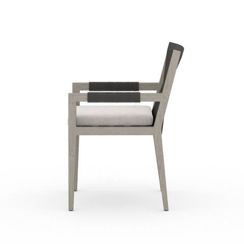 Sherwood Dining Armchair-Grey/Stone Grey