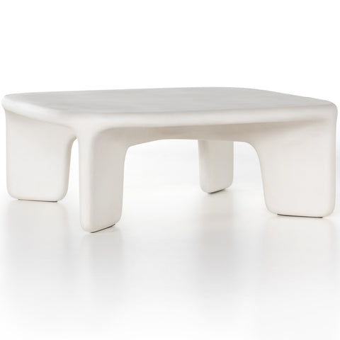 Dante Coffee Table-White Concrete