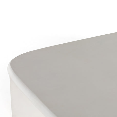 Dante Coffee Table-White Concrete