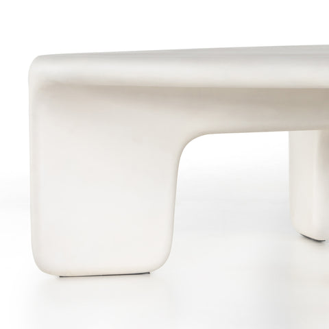 Dante Coffee Table-White Concrete