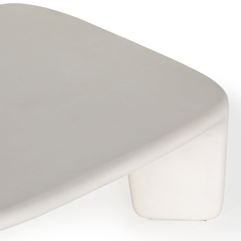 Dante Coffee Table-White Concrete