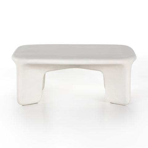 Dante Coffee Table-White Concrete
