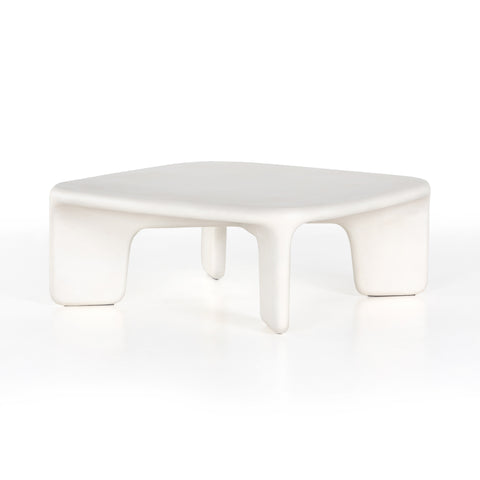 Dante Coffee Table-White Concrete